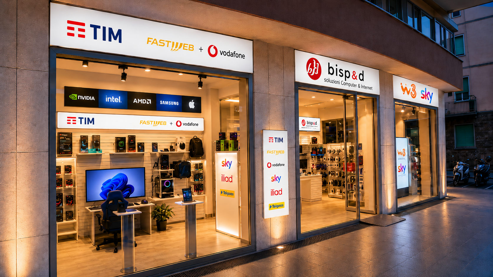 Negozio Bisped a Piombino